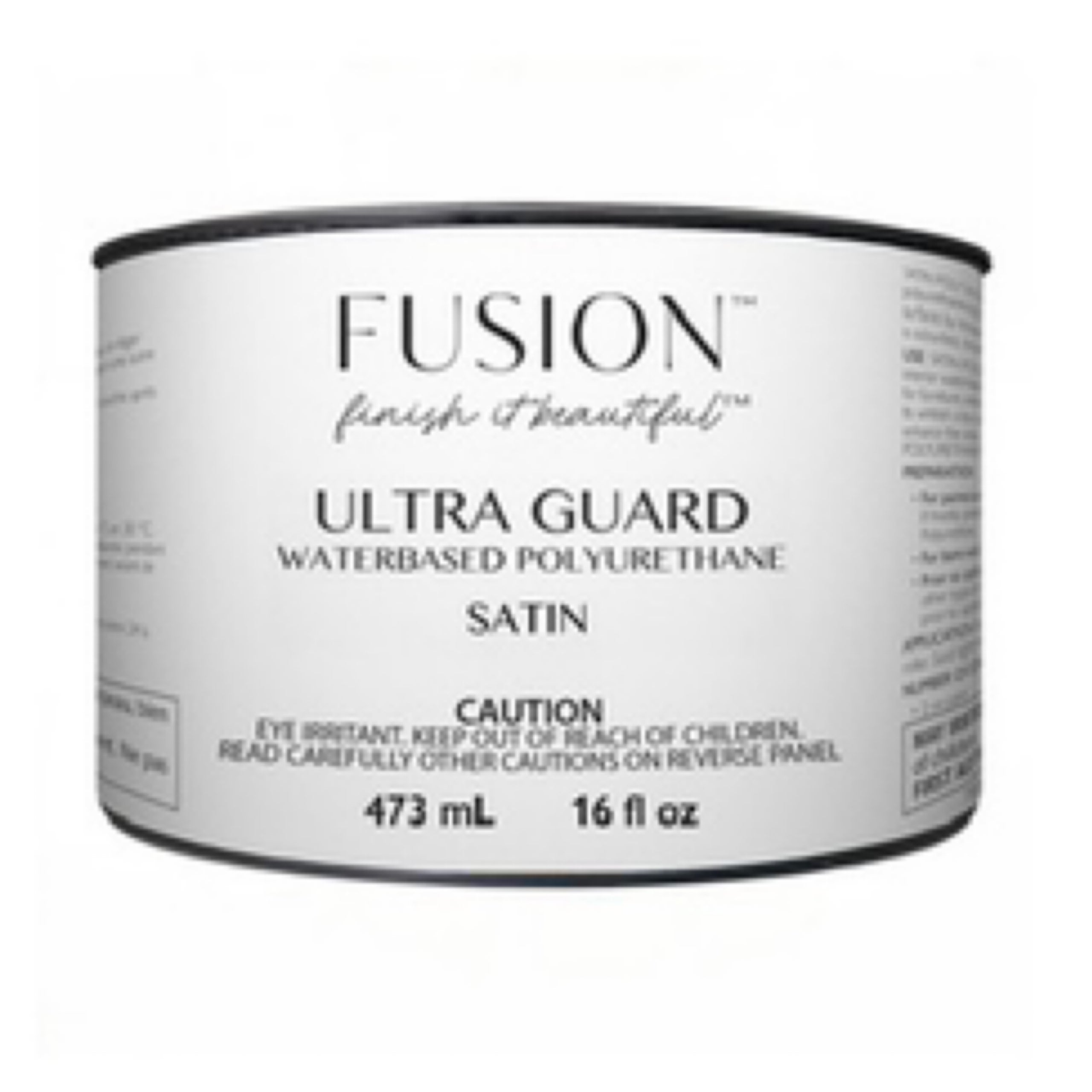 Fusion Mineral Paint Ultra Guard Water Based Polyurethane SATIN 16 9 Fl fusion-mineral-paint-ultra-guard-water-based-polyurethane-satin-16-9-fl